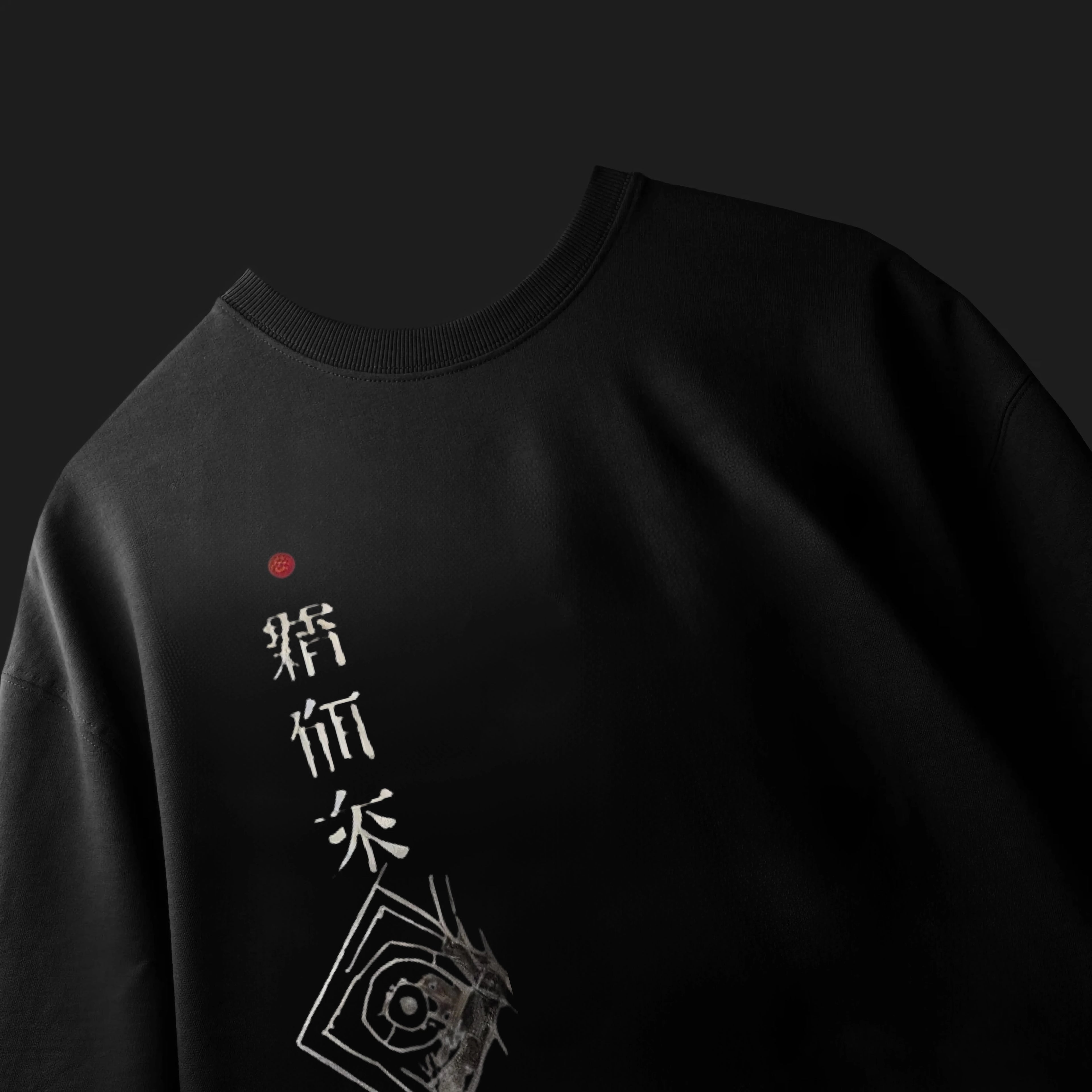 Shadow Oni Oversized Printed T-Shirt