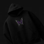 TRIBAL BUTTERFLY GRAPHIC HOODIE