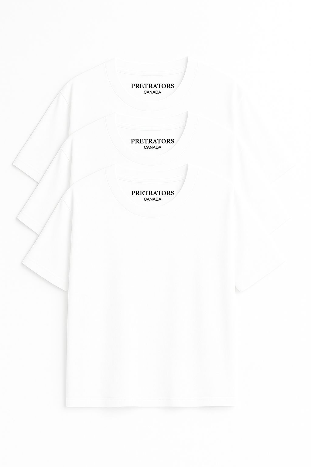 Essential Oversized T-Shirt – 3-Pack White