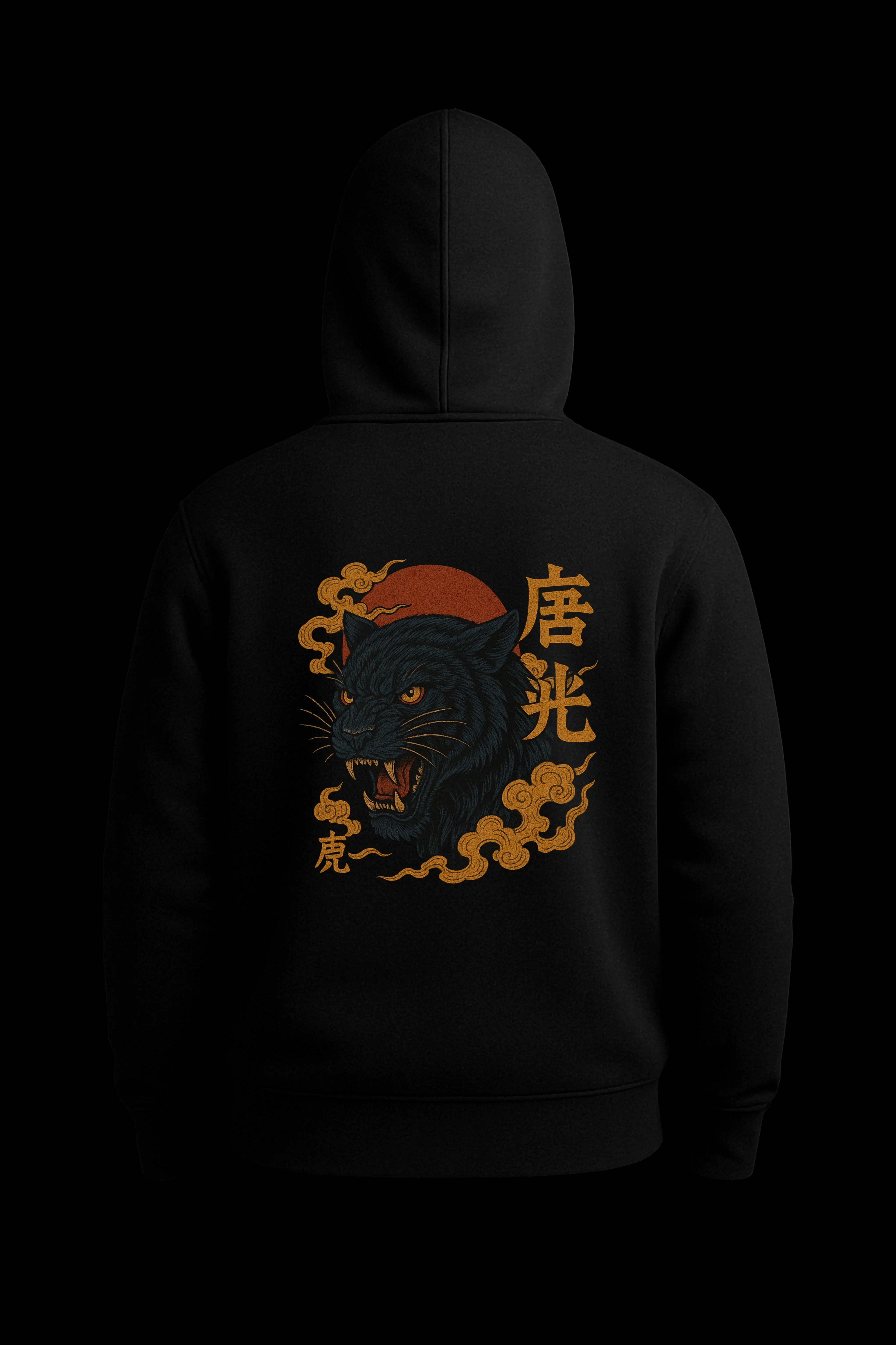 BLACK PANTHER GRAPHIC HOODIE