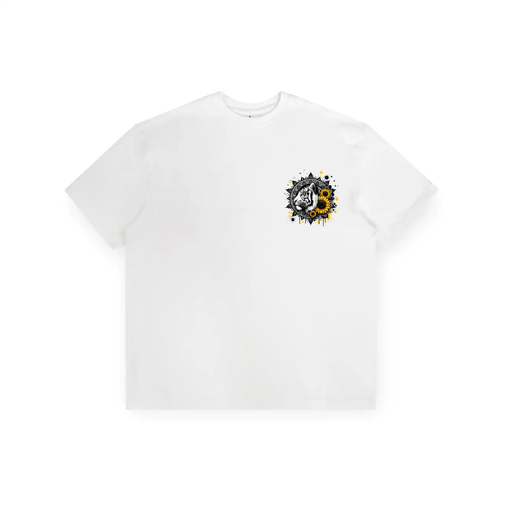 Sunflower Lion Graphic Cotton Tee
