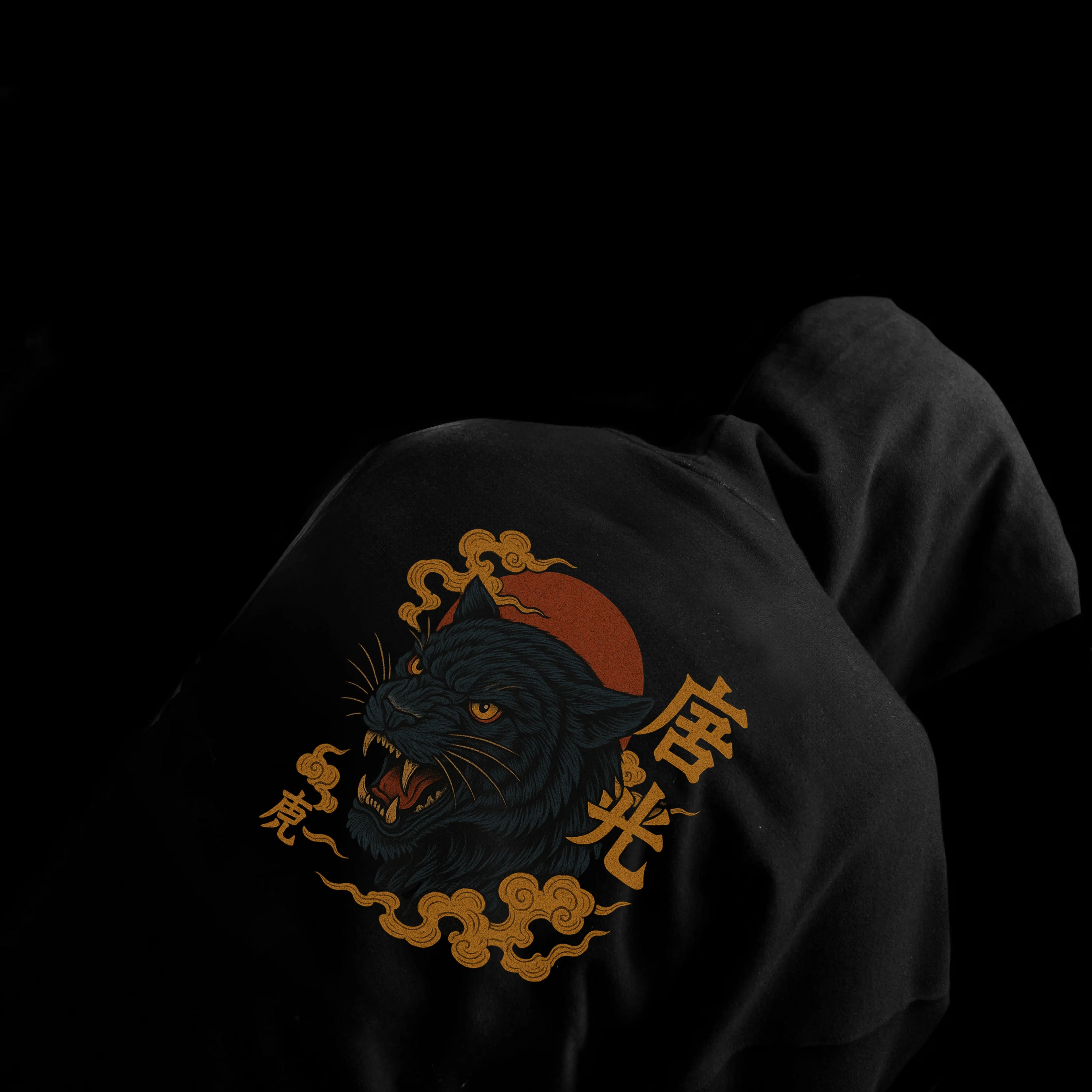 BLACK PANTHER GRAPHIC HOODIE