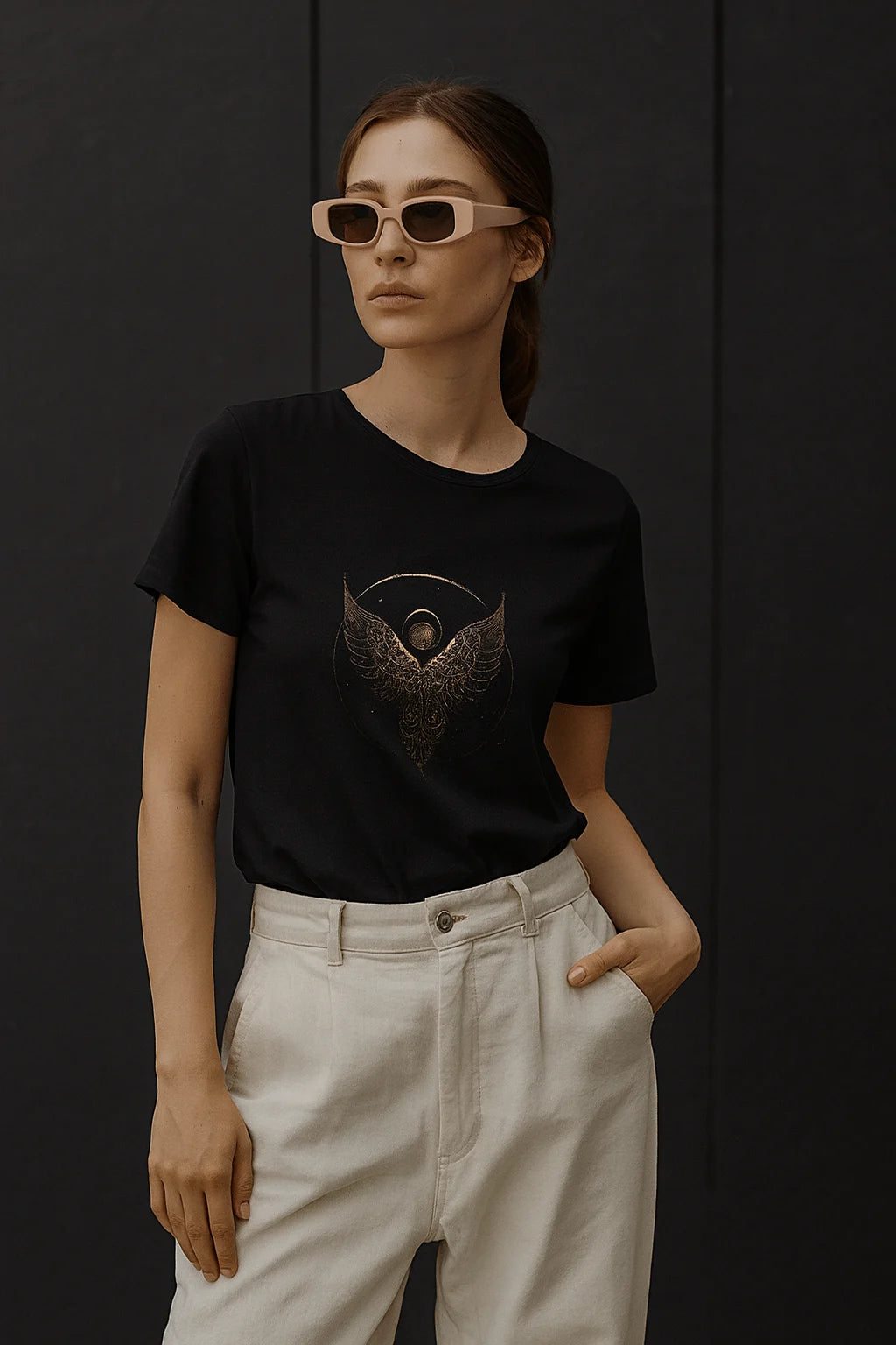 Celestial Emblem Cotton Tee