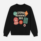 COSMIC RESIDENCE 303 GRAPHIC SWEATSHIRT