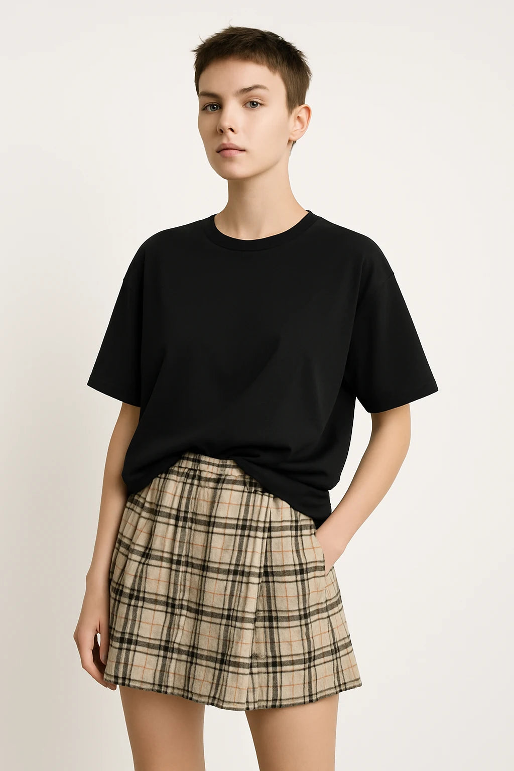 Royal Court Oversized Cotton Tee