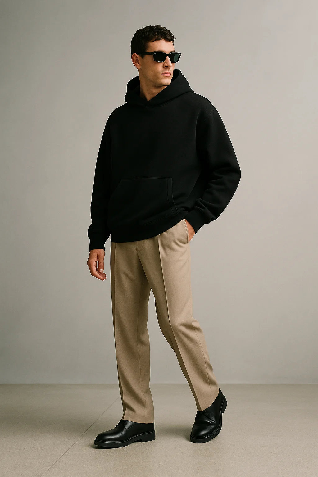 Structured Oversized Hoodie