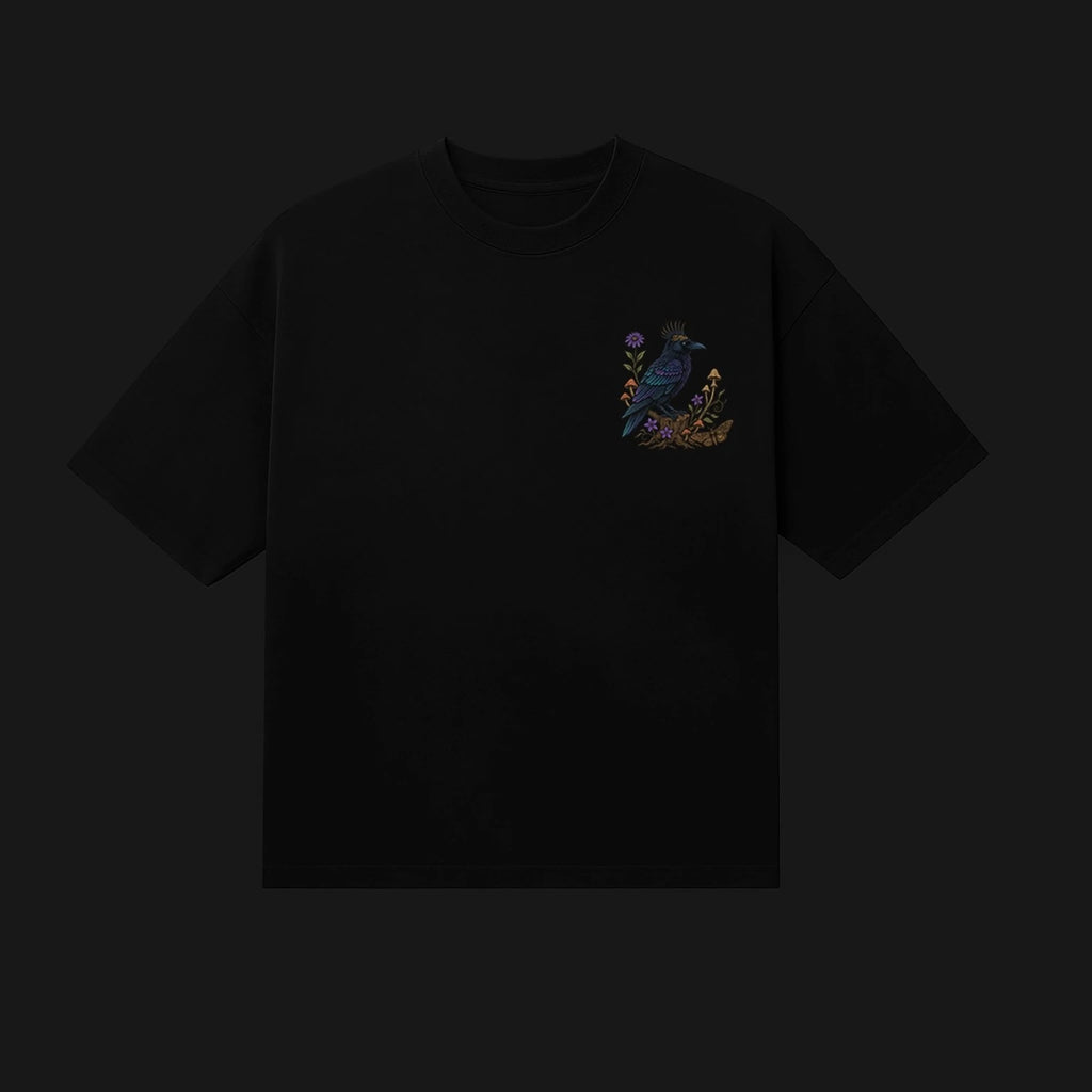 Black Raven Graphic T-Shirt