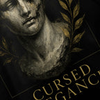 Cursed Elegance Oversized Graphic Hoodie