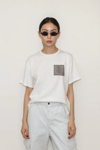 Minimal Botanical Pocket T-Shirt