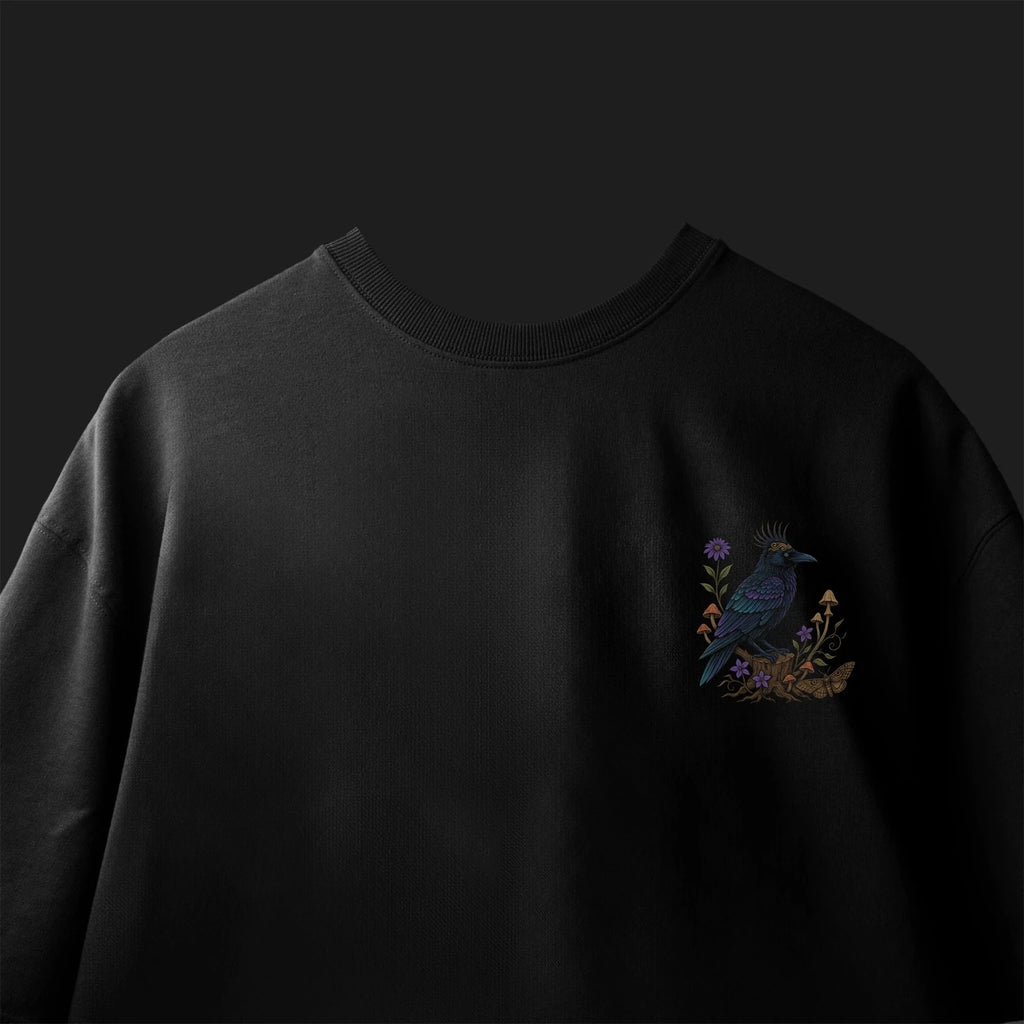 Black Raven Graphic T-Shirt