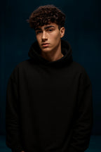 Cursed Elegance Oversized Graphic Hoodie