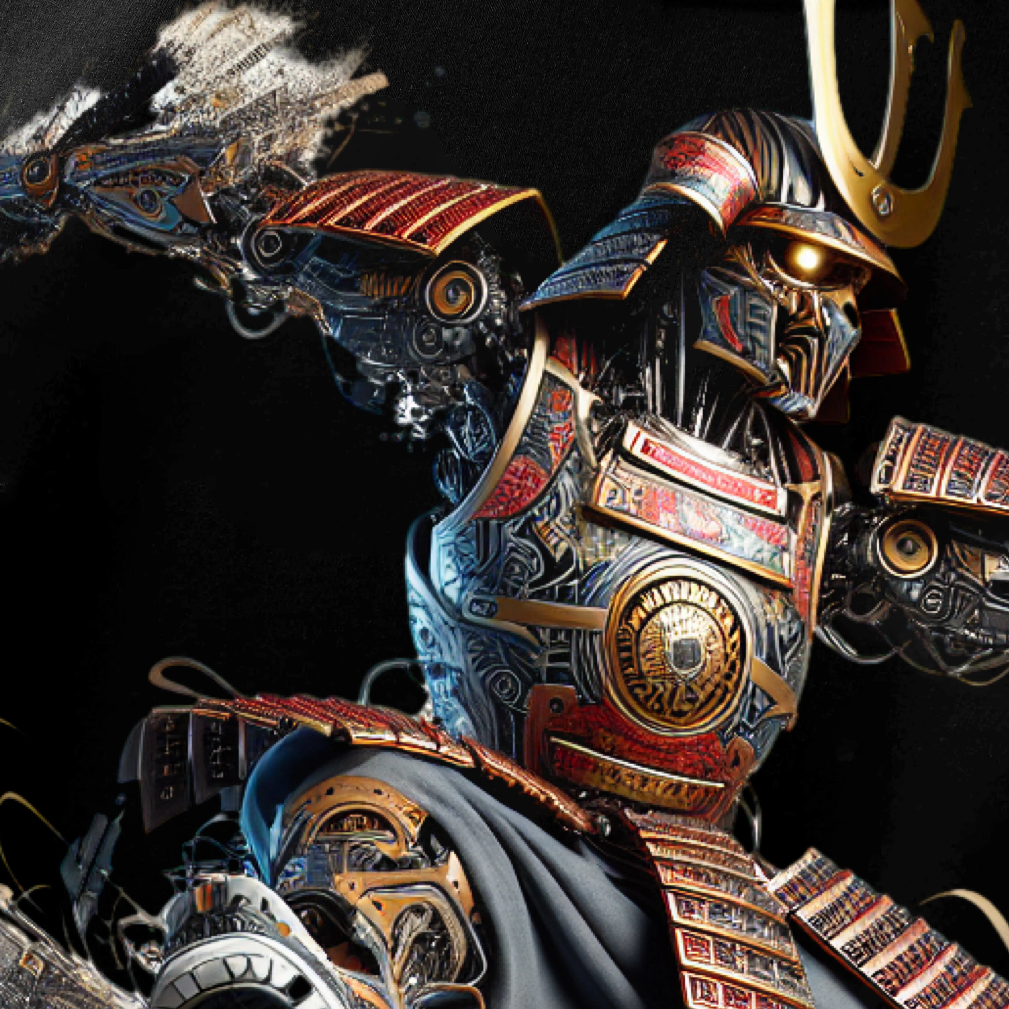 SAMURAI GRAPHIC HOODIE