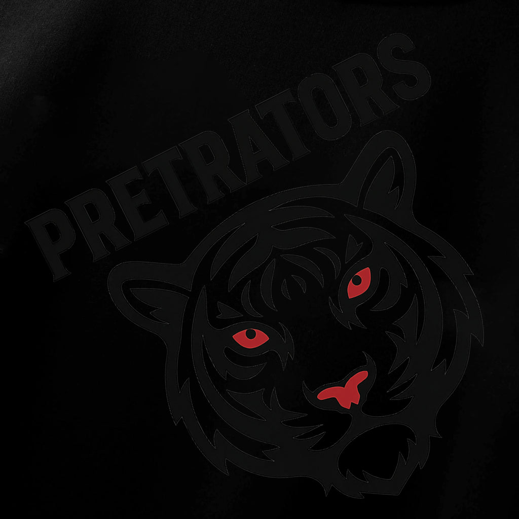 TIGER & FLORAL GRAPHIC OVERSIZED T-SHIRT