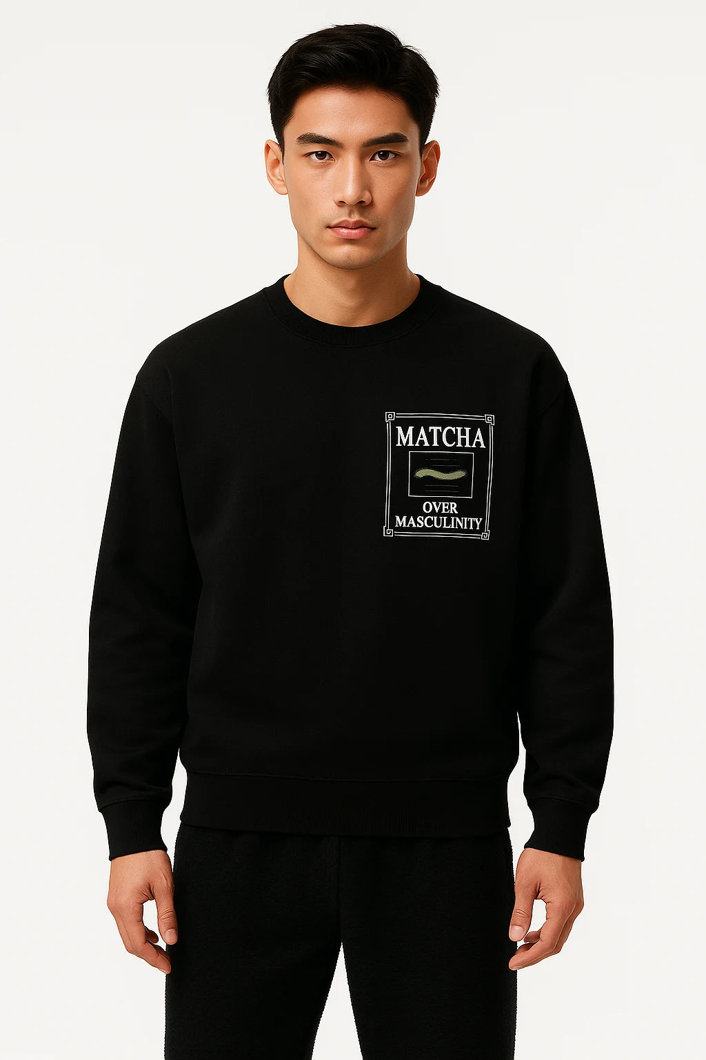 MATCHA GRAPHIC SWEATSHIRT