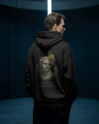 Cursed Elegance Oversized Graphic Hoodie