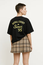 Royal Court Oversized Cotton Tee