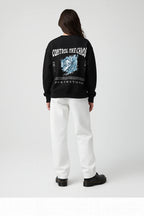 CONTROL THE CHAOS GRAPHIC OVERSIZED SWEATSHIRT