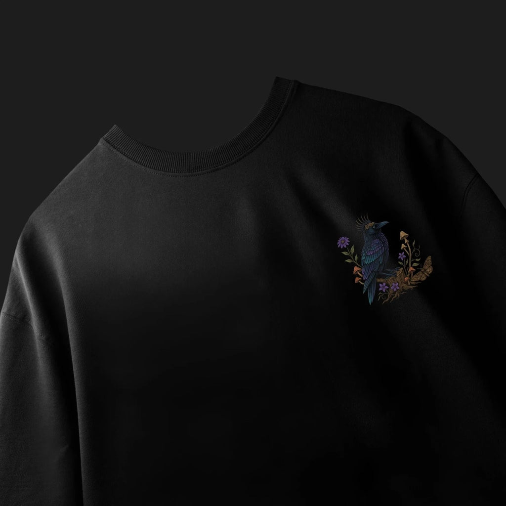 Black Raven Graphic T-Shirt